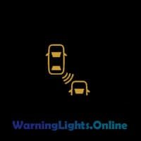 Chevy Trailblazer Blind Spot Indicator Warning Light