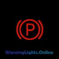 Chevy Trailblazer Electric Parking Brake Warning Light