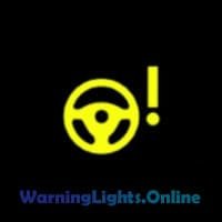 Chevy Trailblazer Power Steering Fault Warning Light