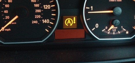 Chrysler Pacifica Auto Start Stop Warning Light