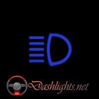 Hyundai Elantra High Beams Warning Light