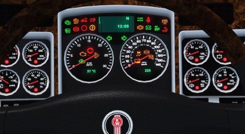 Kenworth Dash Warning Lights Meaning