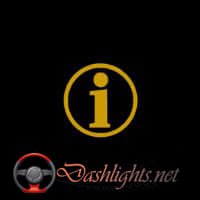 2003 Chevy Malibu System Message Indicator Warning Light