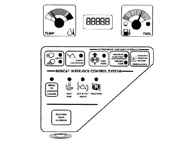 Bobcat Warning Light Symbols Meaning 15 Bobcat Warning Light Symbols Meaning on Instrument Left Panel