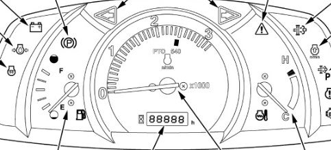 Case Farmall Warning Lights And Symbols
