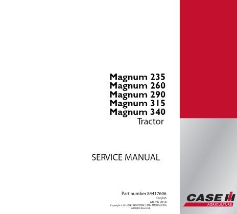 Case Magnum Warning Lights And Symbols 5 Case Magnum tractor service manual