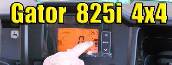 John Deere Gator 825i Warning Lights