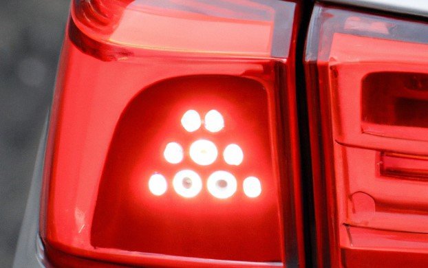 Rear Automatic Braking Warning Light