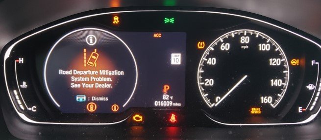 2018 Honda Accord All Warning Lights On