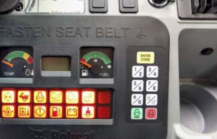 Kubota Excavator Warning Lights 2 Kubota Excavator Dashboard Warning Lights and Color Identification