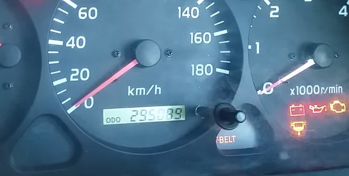 Dashboard Timing Belt Warning Light