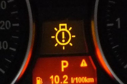 BMW Light Bulb Warning Symbol