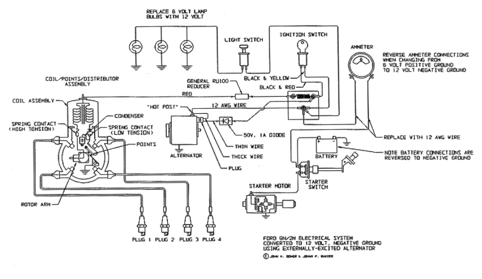 6 Volt to 12 Volt Conversion Wiring Diagram 2 Development to 6 Volt to 12 Volt Conversion Wiring Diagram