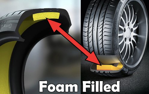 Why Are Tesla Tires Filled With Foam?